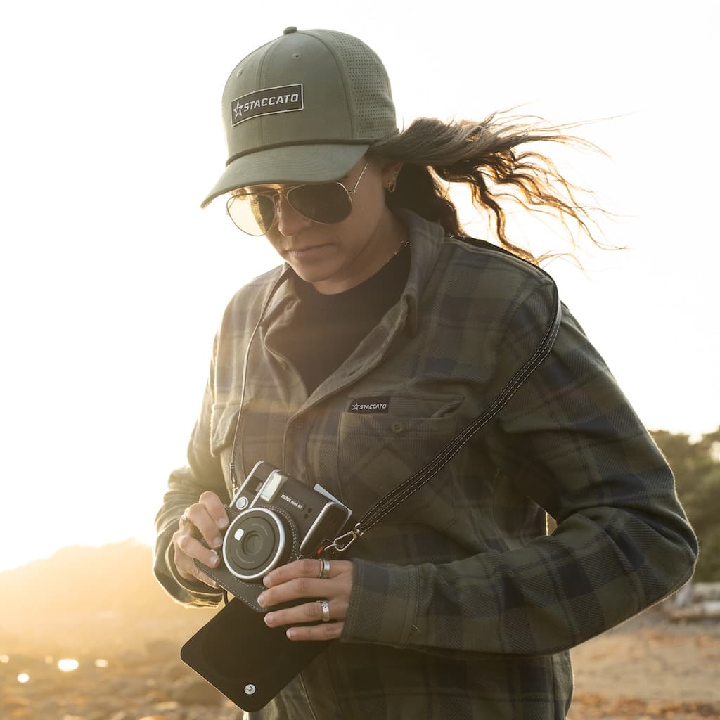 SOCIAL CARD SUEDE HAT GREEN 3